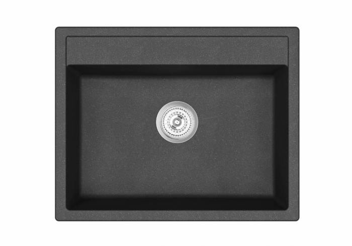 EMAR Quartz EMQ-1640.Q гранитная мойка, Оникс. Система слива, сифон, чаша (чаши) выпуска, герметик, 