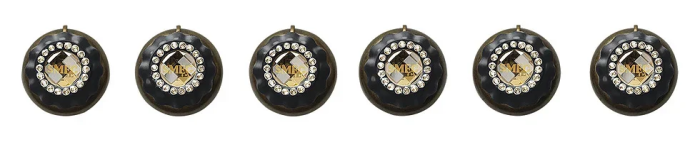 Набор ручек для варочных поверхностей шириной 70 см Smeg MP700AOL