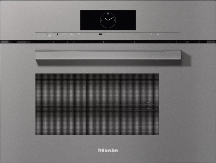 Встраиваемая пароварка с СВЧ Miele DGM7840 GRGR