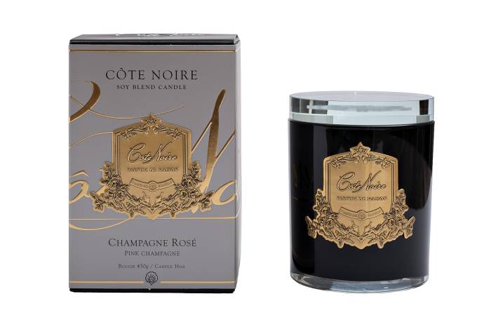 96CN-45180 Свеча ароматическая Pink Champagne в стакане в упаковке 450 гр.