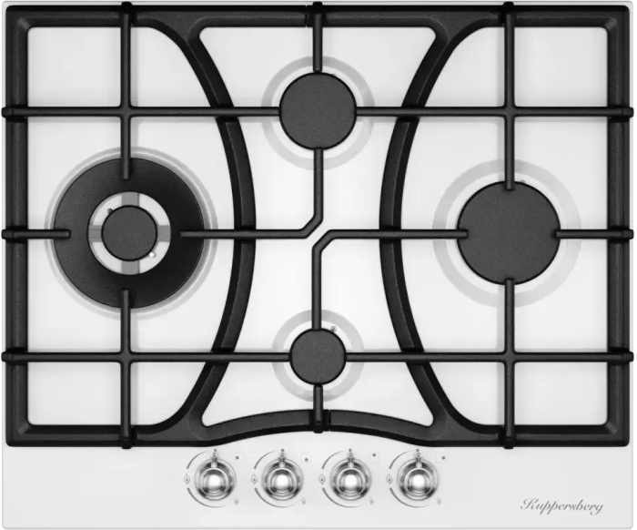 Газовая варочная панель Kuppersberg FS 610 W Silver