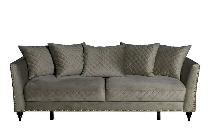 Диван Sorrento 230M трехм.раск,велюр оливковый Colt1002-OLIV 230*101*86