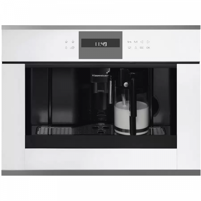 Встраиваемая кофемашина Kuppersbusch CKV 6550.0 W3 Silver Chrome
