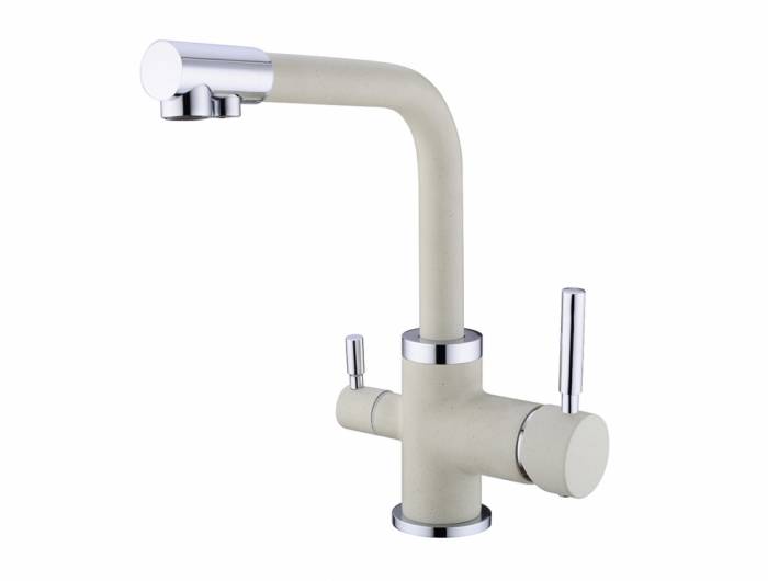 Смеситель EMAR EC-3003 3003N.11 Цитрин, смеситель кух.