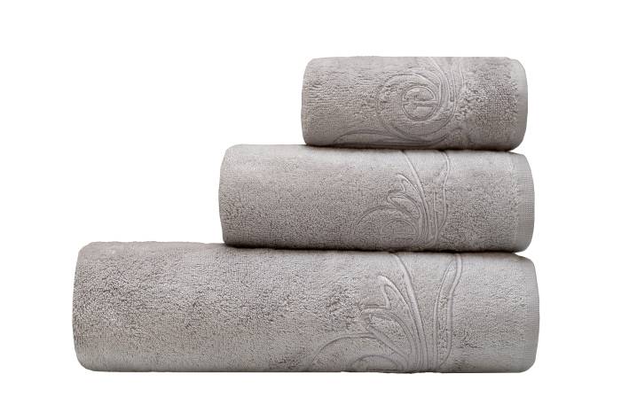 145ERT-00402 Полотенце Лирика модал серое 30*50