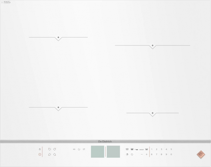 Варочная панель De Dietrich DPI7670W