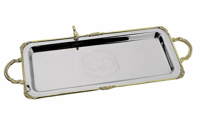 95IM-0084 Поднос прямоуг. с ручками 