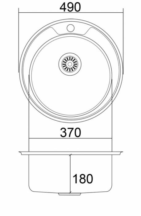 EMAR 490 electrolize врезная мойка электролиз