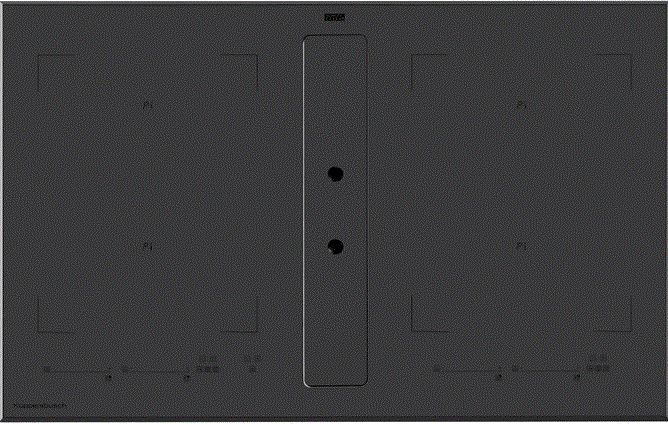 Индукционная варочная панель со встроенной вытяжкой Kuppersbusch EKID 9940.0 RL