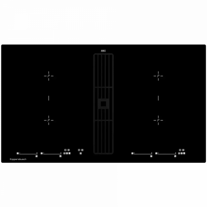 Индукционная варочная панель с вытяжкой Kuppersbusch KMI 9800.0 SR