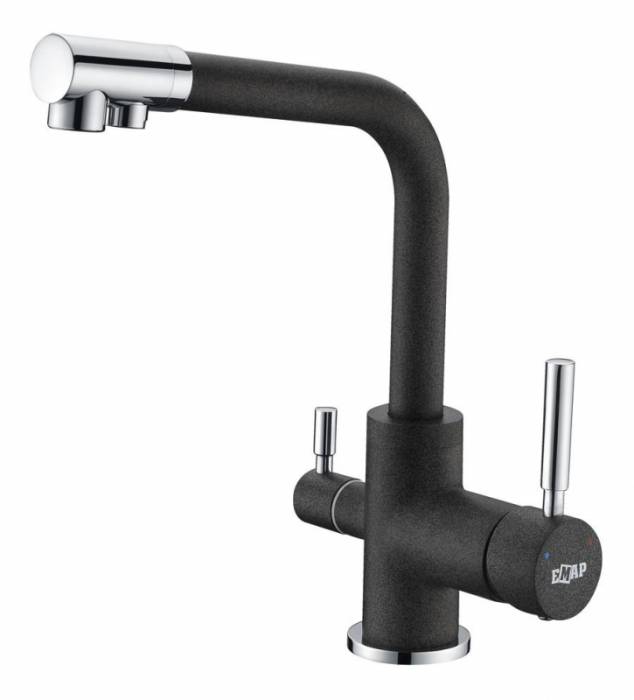 Смеситель EMAR EC-3003 3003N.8 Морион, смеситель кух.