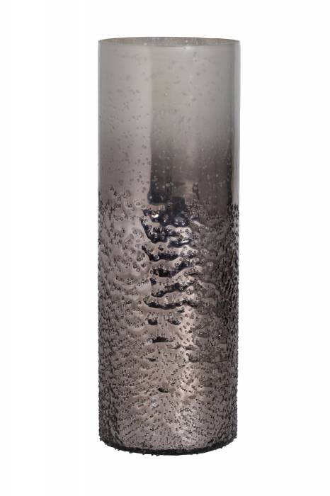 71PN-52208 Ваза стекл. серо-золотистая 36*13*13см
