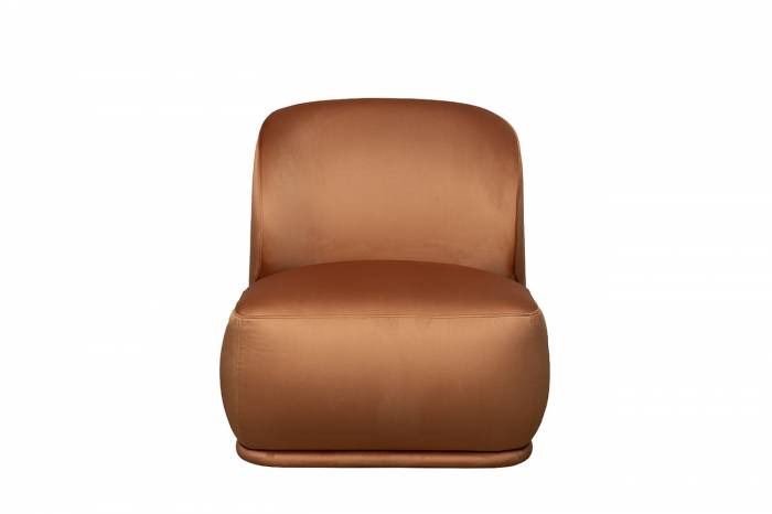 Кресло Capri Basic, велюр терракотовый Colt006-TER 80*90*82см