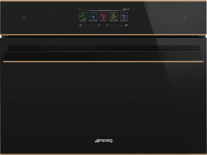 Духовой шкаф с паром и СВЧ Smeg SO4606WAPNR