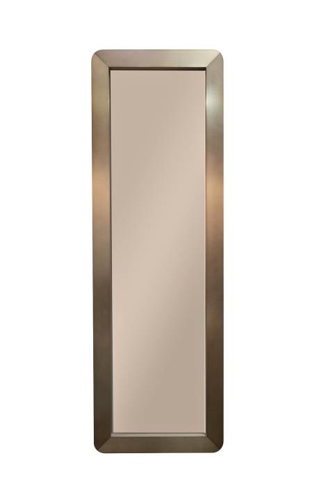 58DB-14830 Зеркало рама нерж.сталь/мат.бронза 210*68*7,5см