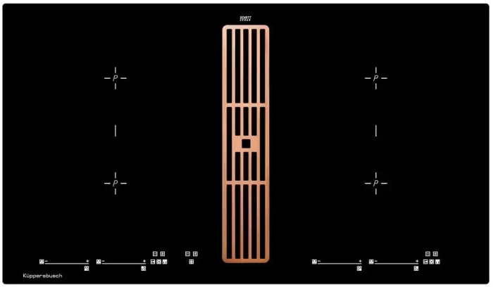 Варочная панель с вытяжкой Kuppersbusch KMI 9800.0 SR Copper
