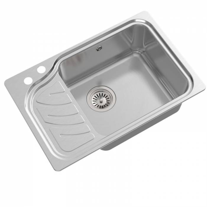 OULIN OL-327R(F&P) мойка врезная New (+система PVC, гибкий слив, чаша (чаши) выпуска, крепления, упл