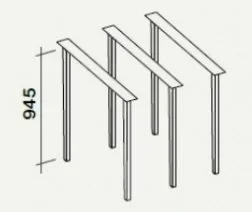 Комплект для удлинения Falmec KACL.748#HF