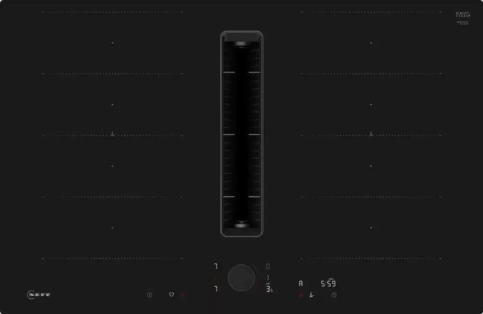 Индукционная варочная панель со встроенной вытяжкой Neff V68PYX4C0