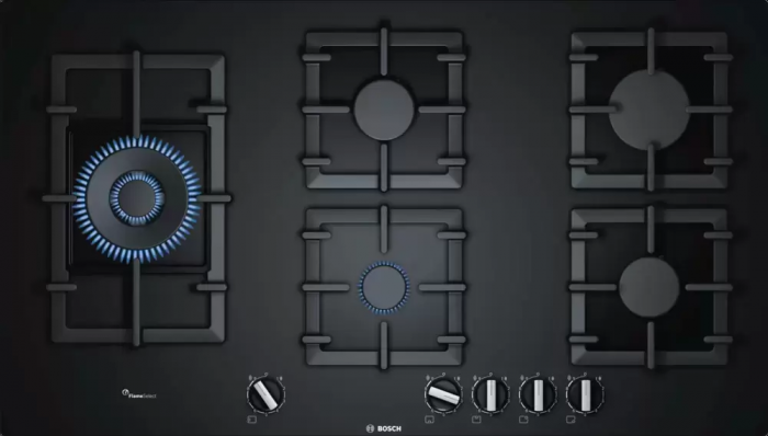 Газовая варочная панель Bosch PPS9A6B90