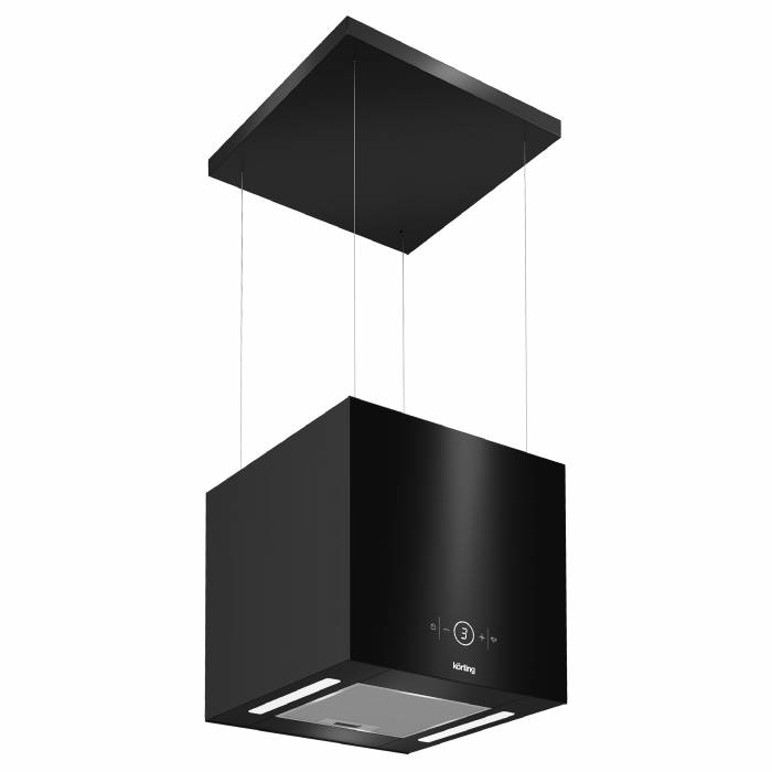 Подвесная островная вытяжка KHA 40828 GN