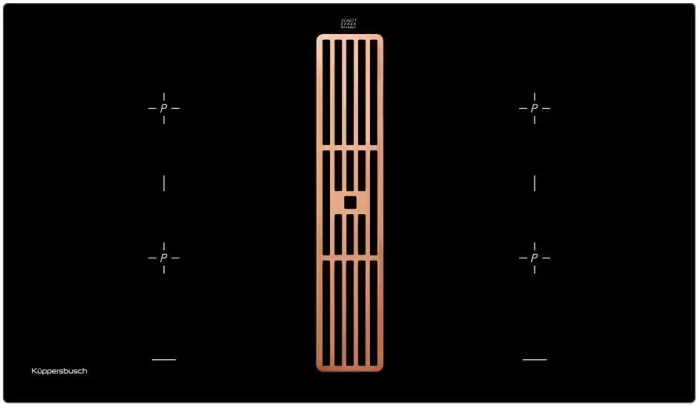 Варочная панель с вытяжкой Kuppersbusch KMI 9850.0 SR Copper