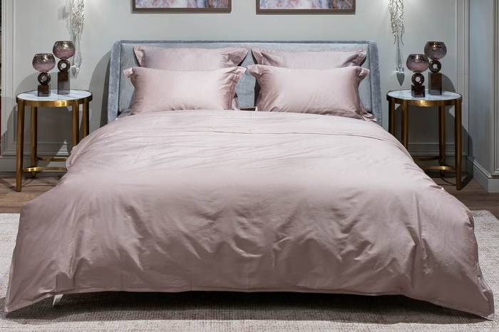 130HB-DC230210-POD ROS Пододеяльник сатин Видение пудреная роза 230*210