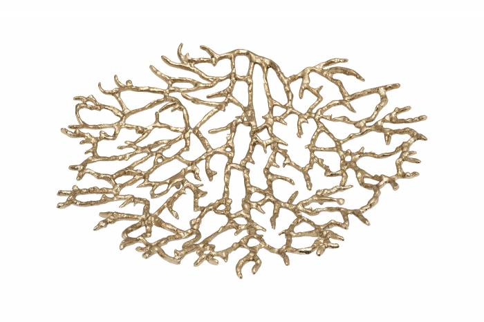 69-21391 Блюдо декор. металлич.