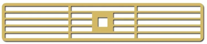 Декоративная решётка для варочных панелей Kuppersbusch DK 8594