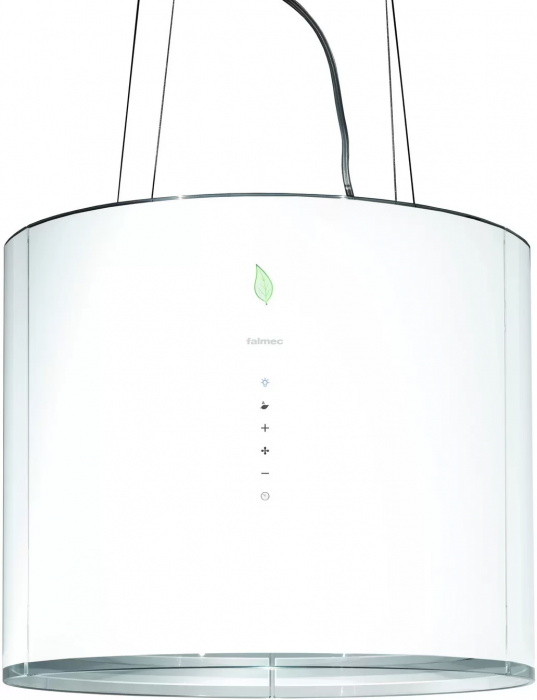 Вытяжка Falmec Eolo isola 45 (450) (с системой E.ion) ECP white