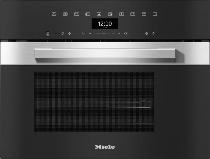 Встраиваемая пароварка с СВЧ Miele DGM7440 EDST/CLST