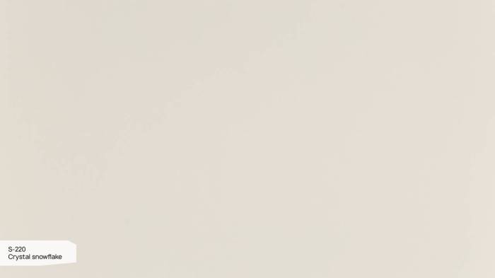 S 220 Хрустальный Снег / Crystal snowflake