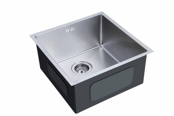 EMAR best EMB-112 PVD Nano Satine мойка универсал. (+система PVC, чаша выпуска, крепления), EMB-112 