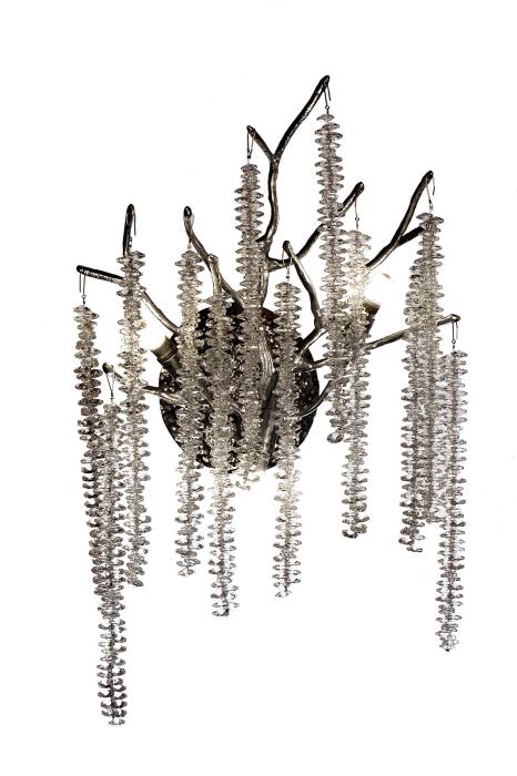 86-70613 Бра 30*45см, металл цвет серебро