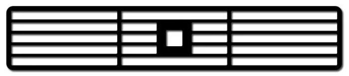 Декоративная решётка для варочных панелей Kuppersbusch DK 8595