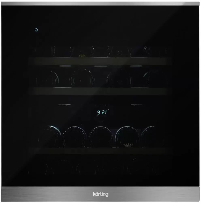 Встраиваемый винный шкаф Korting KFW 604 DB GXN