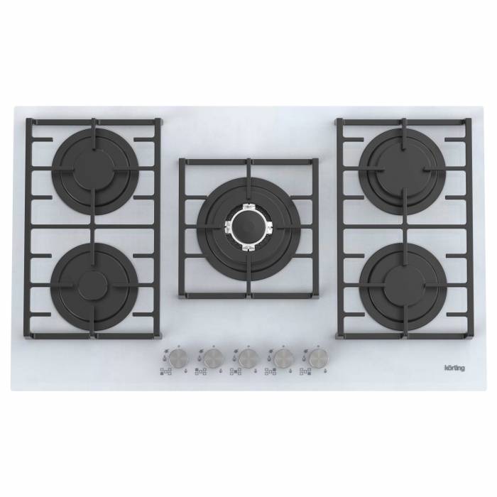 Газовая стеклянная варочная панель HGG 9835 CTW