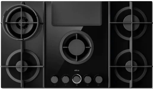 Варочная панель с вытяжкой Elica NIKOLATESLA FLAME EVO BL/A/88