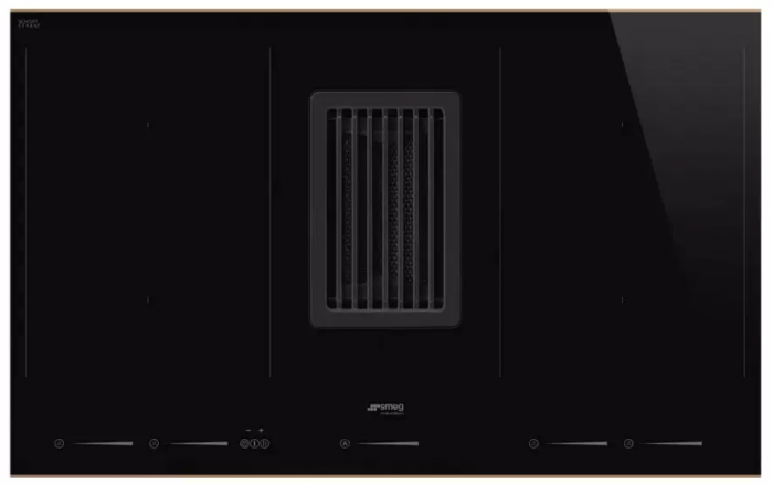Варочная панель с вытяжкой Smeg HOBD682R1