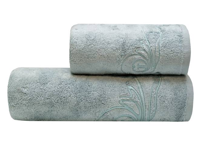 145ERT-00806 Полотенце Лирика модал бирюзовое 70*140