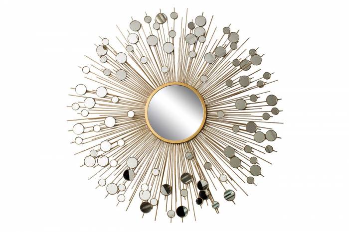 19-OA-5702 Зеркало диам.100, центр.диам.25см