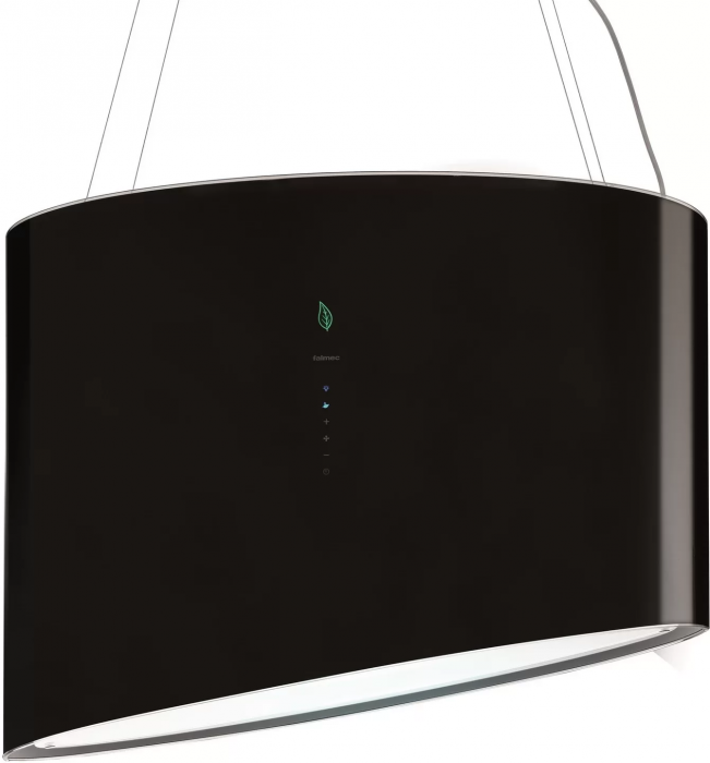Вытяжка Falmec Spring isola 80 (600) (с системой E.ion) ECP black