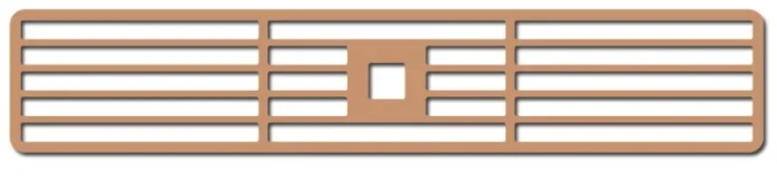 Декоративная решётка для варочных панелей Kuppersbusch DK 8597