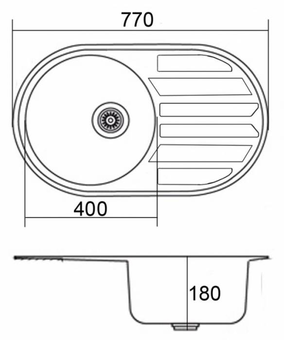 EMB-7750 врезная мойка