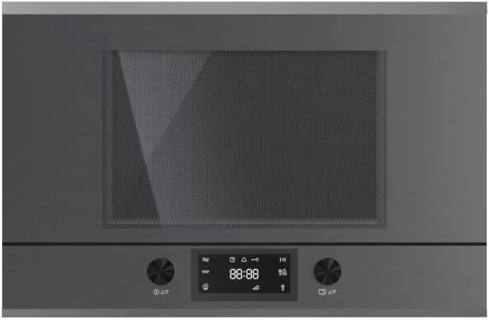 Встраиваемая микроволновая печь Kuppersbusch MR 6330.0 GPH 3 Silver Chrome