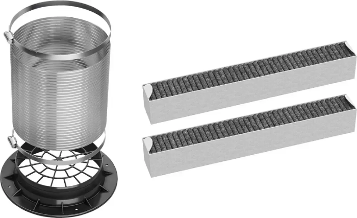 Комплект для переоборудования вытяжки в режим неуправляемой рециркуляции Miele DUP150 UBS Umluft