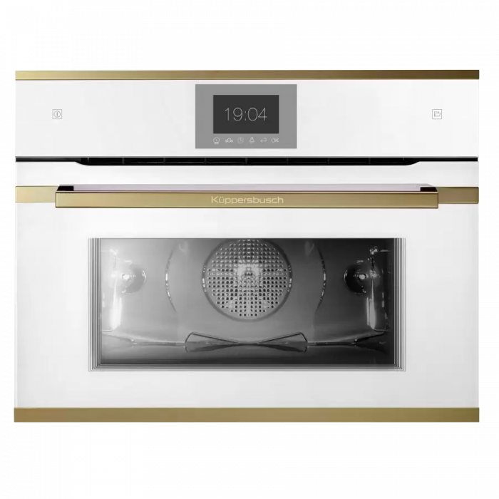 Компактный духовой шкаф с паром Kuppersbusch CBD 6550.0 W4 Gold