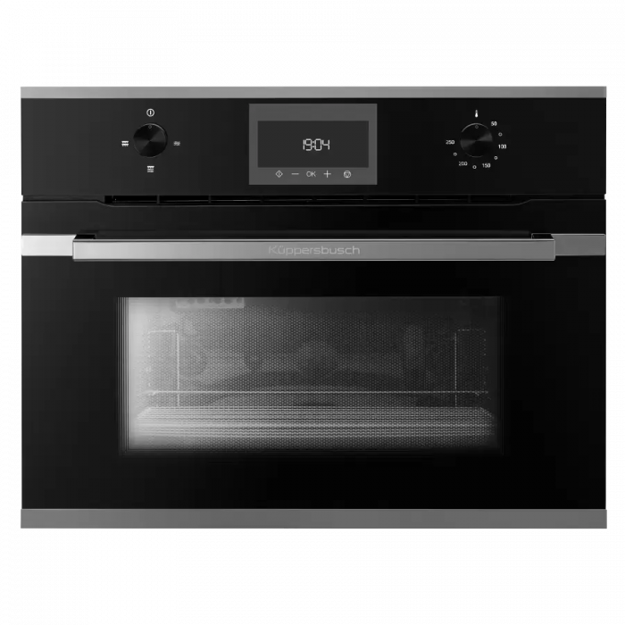 Встраиваемая микроволновая печь Kuppersbusch CM 6330.0 S3 Silver Chrome