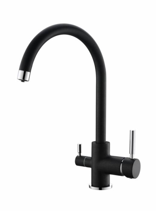 Смеситель EMAR EC-3007 3007.12 Оникс, смеситель кух.