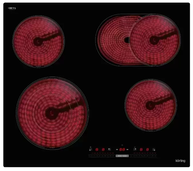 Электрическая варочная панель Korting HK 63910 B